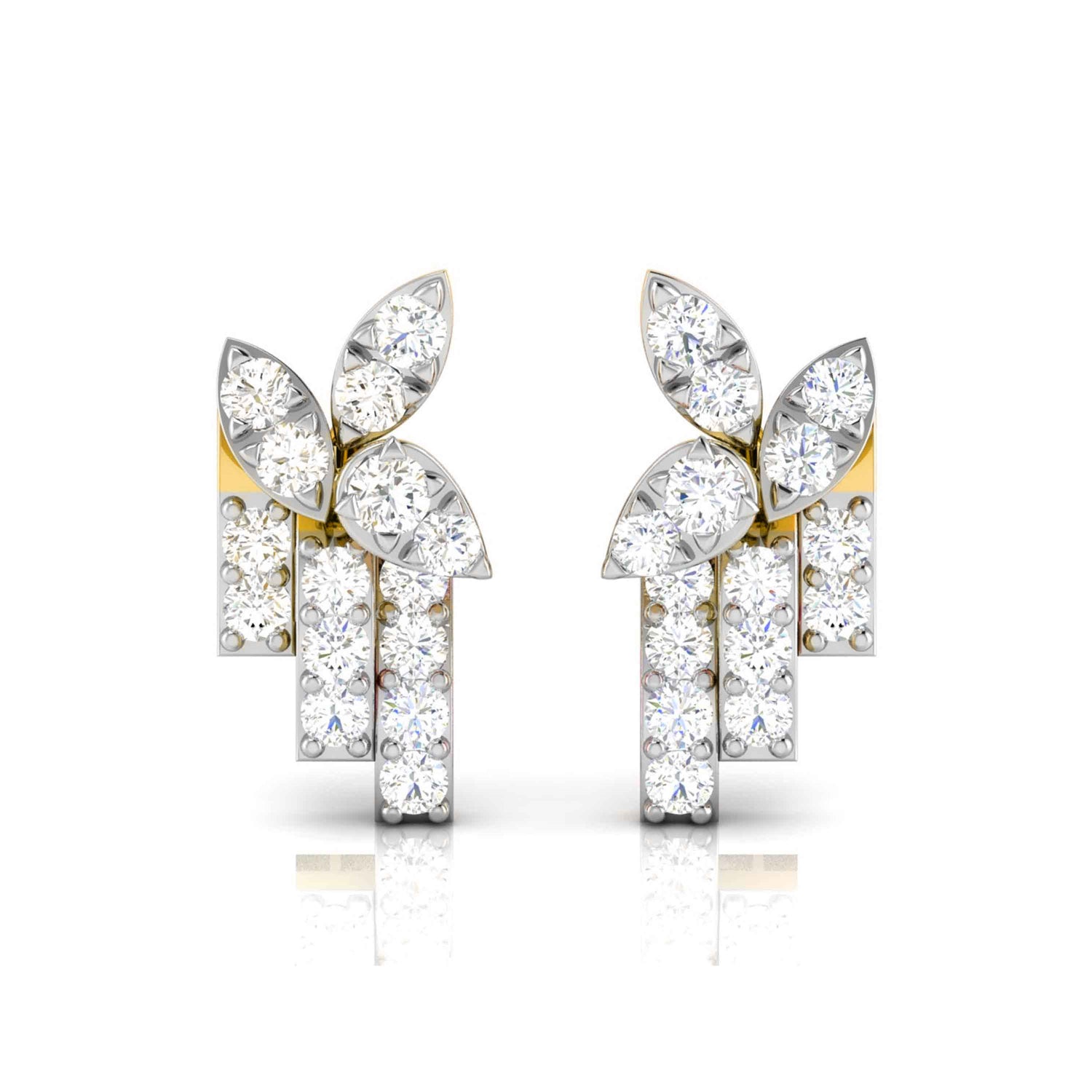 Rose Diamond Earrings