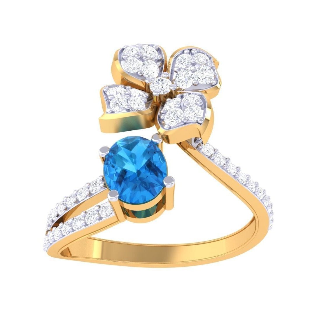 Mireille Diamond Ladies Ring