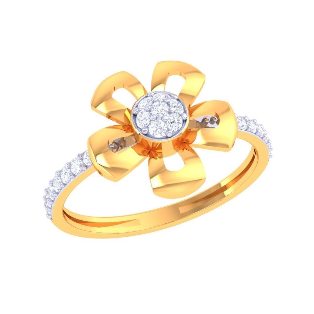 Katniss Diamond Ladies Ring