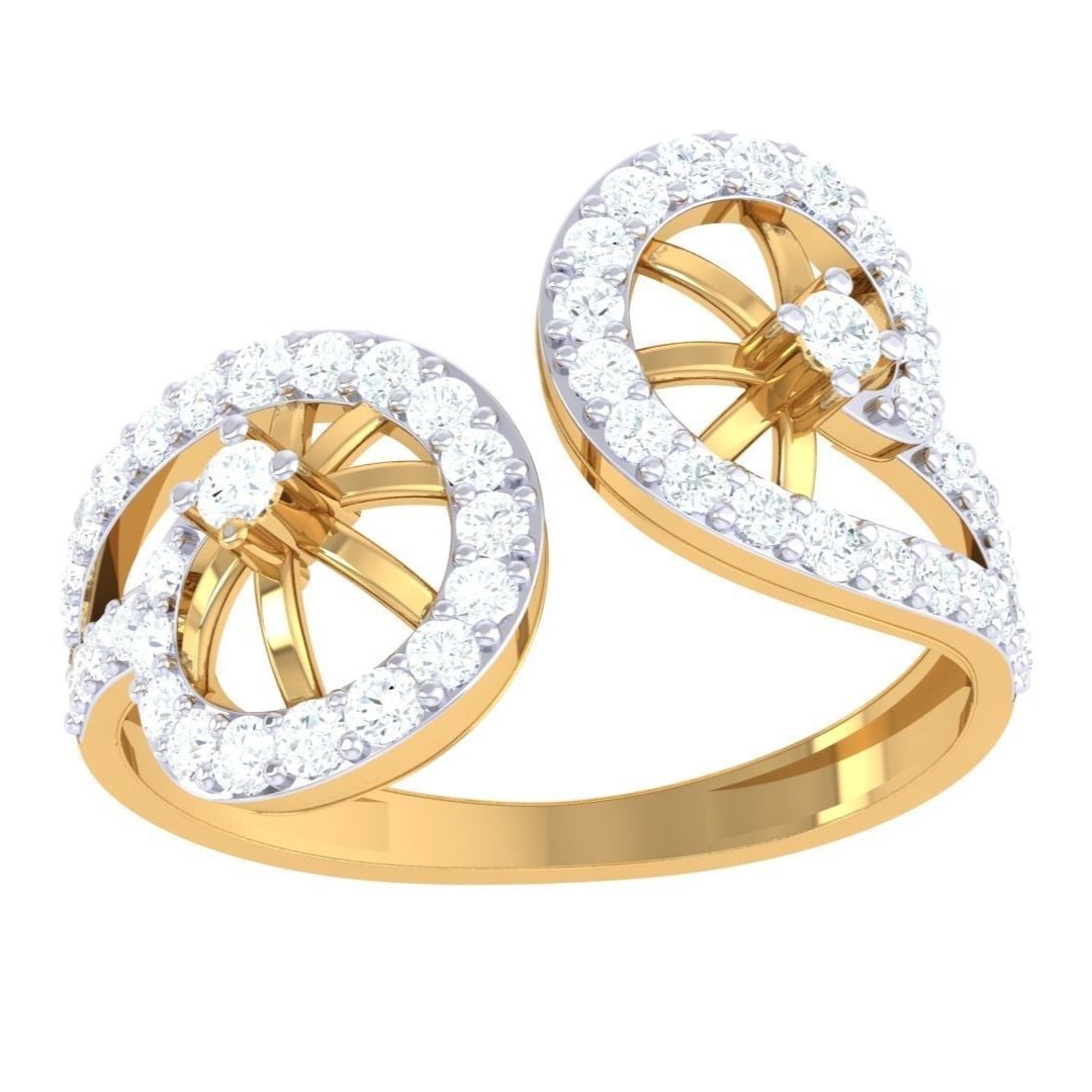 Eva Diamond Ladies Ring