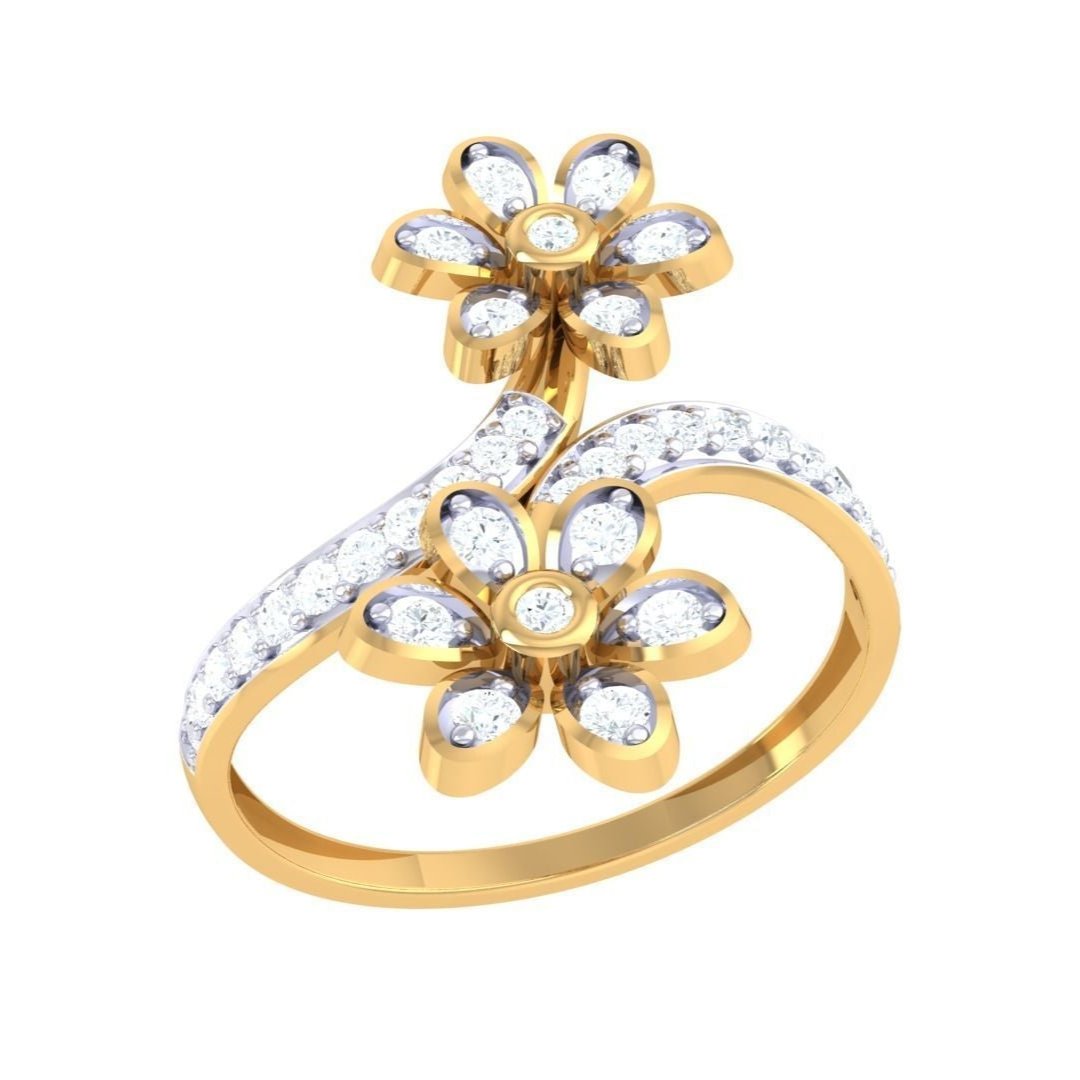 Daphne Diamond Ladies Ring