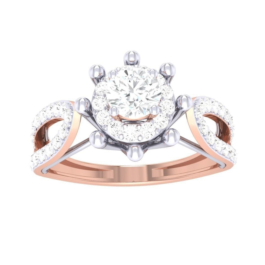 Callisto Solitaire Ring