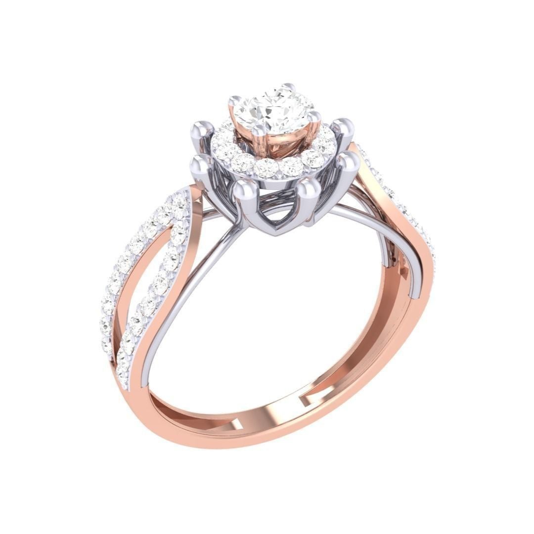 Callisto Solitaire Ring