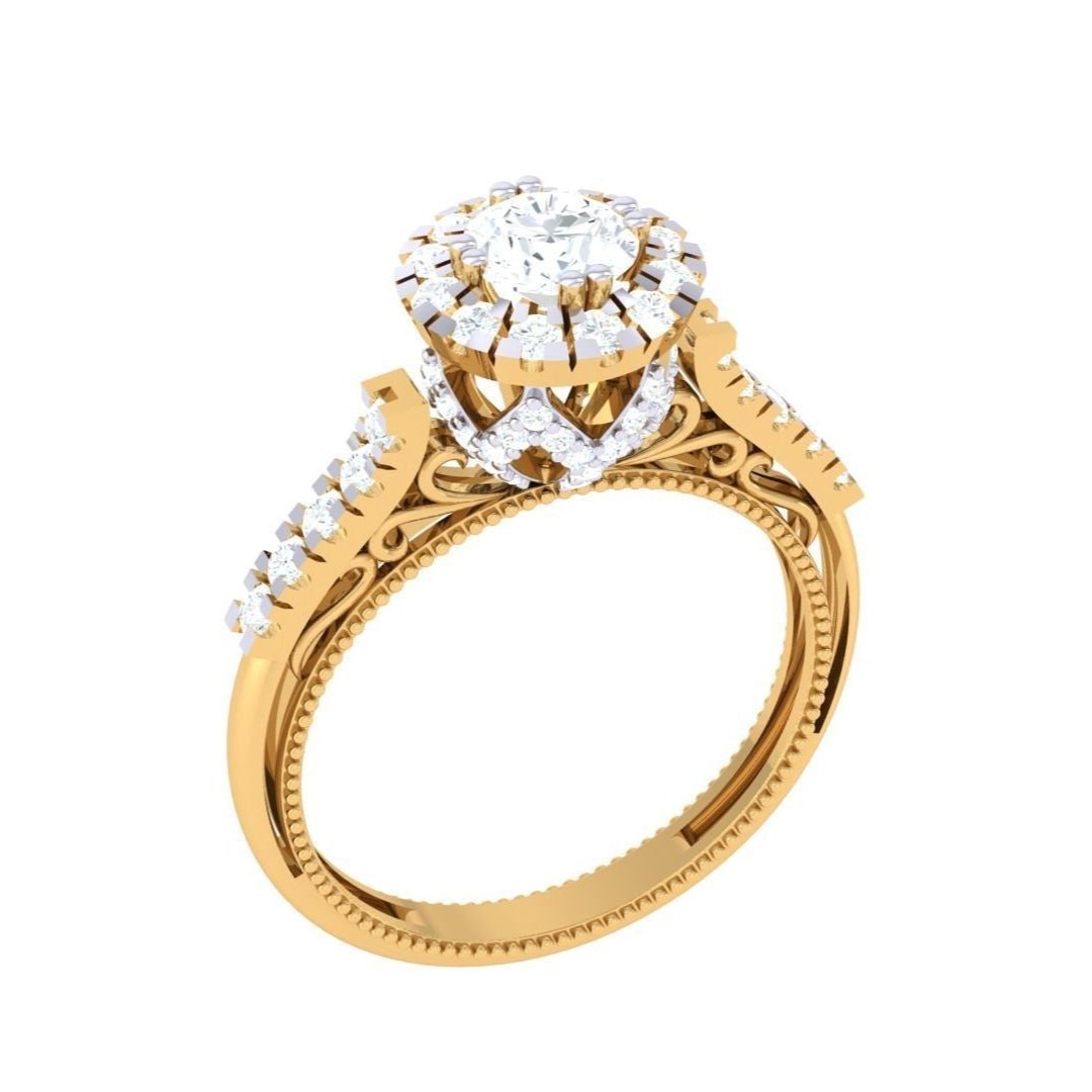 Brigitte Solitaire Ring