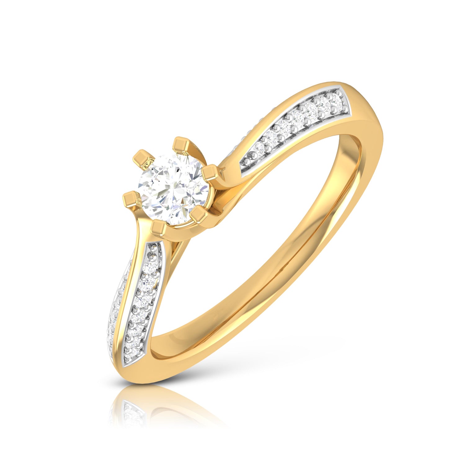 Elena Solitaire Ring