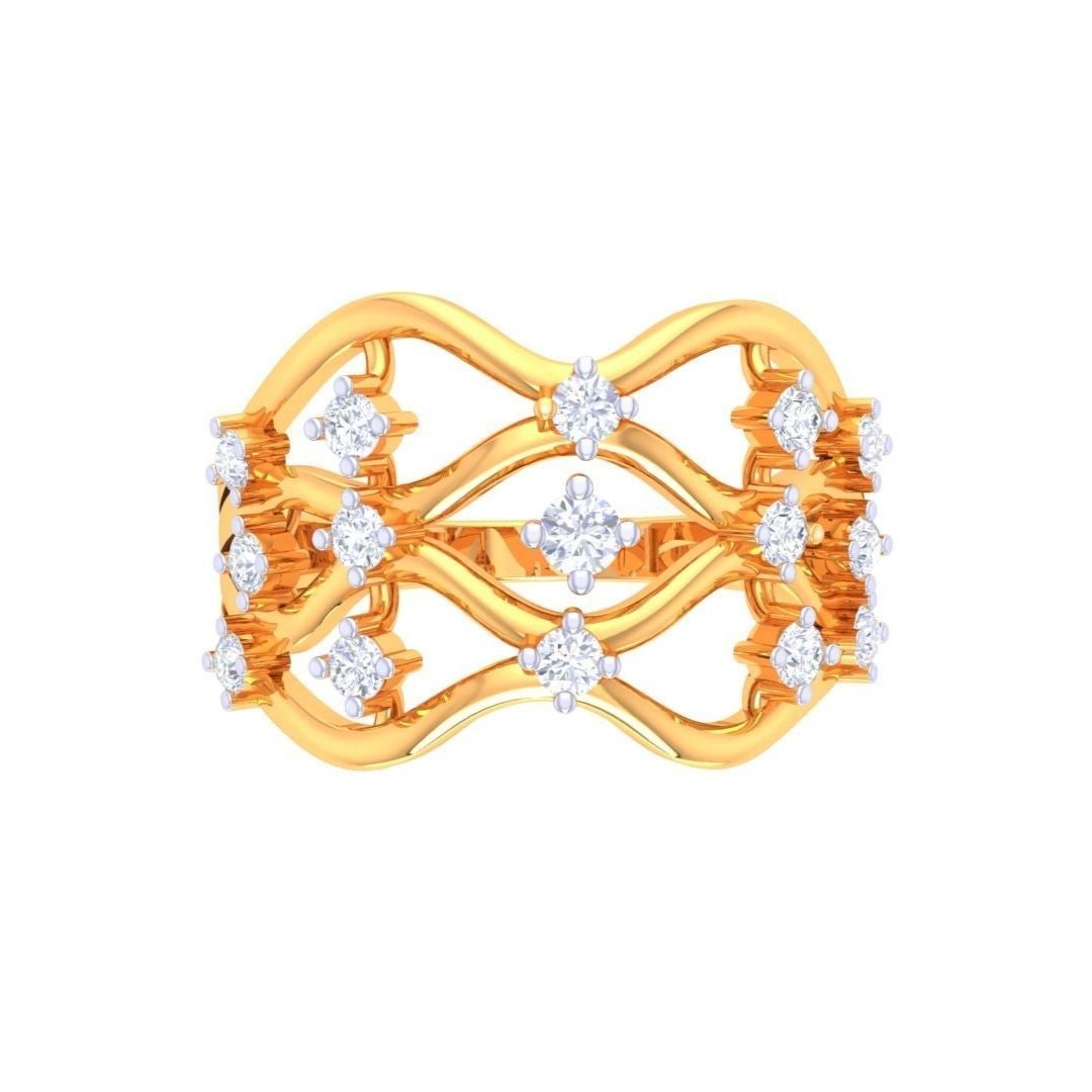 Elizabeth Diamond Ladies Ring