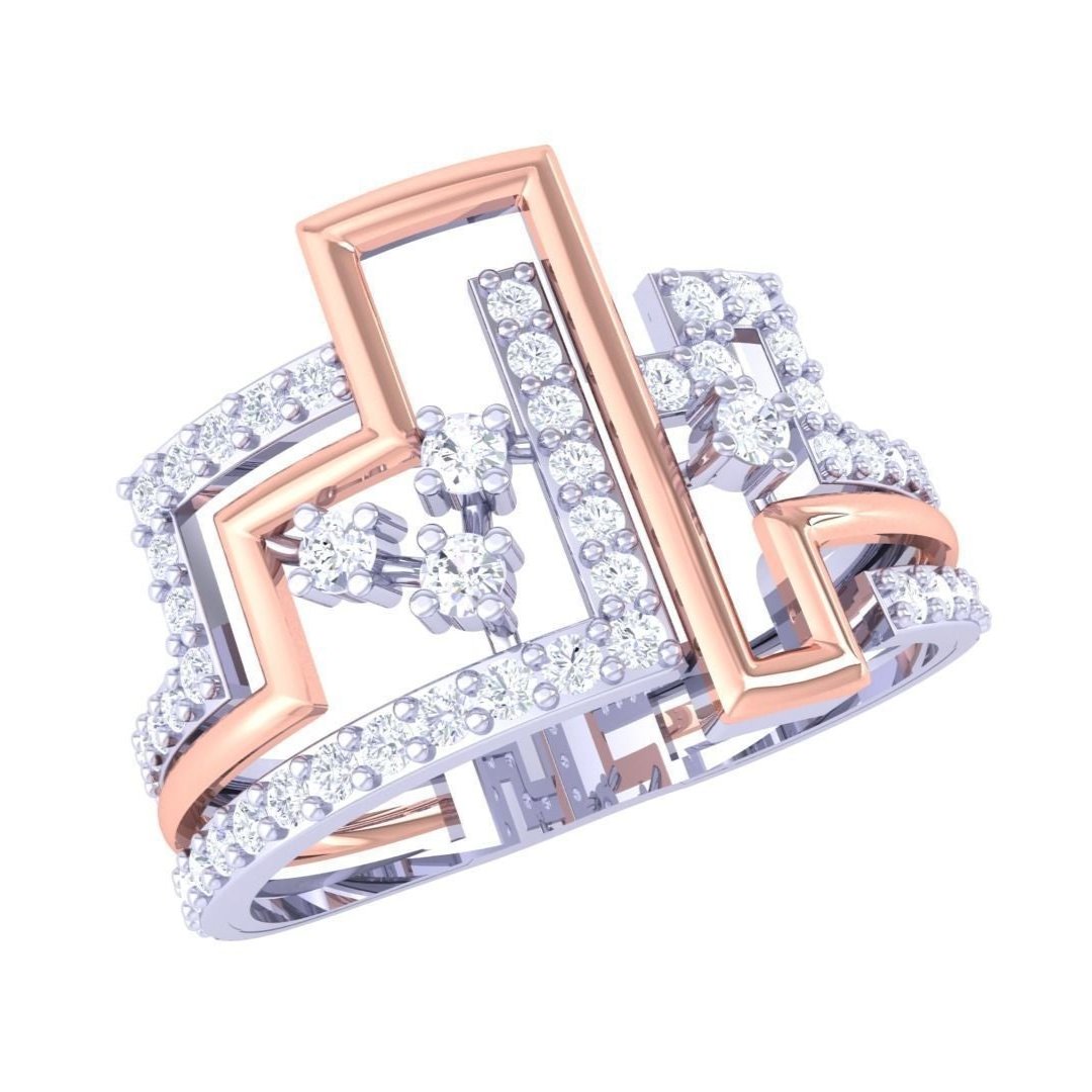 Hailey Diamond Ladies Ring