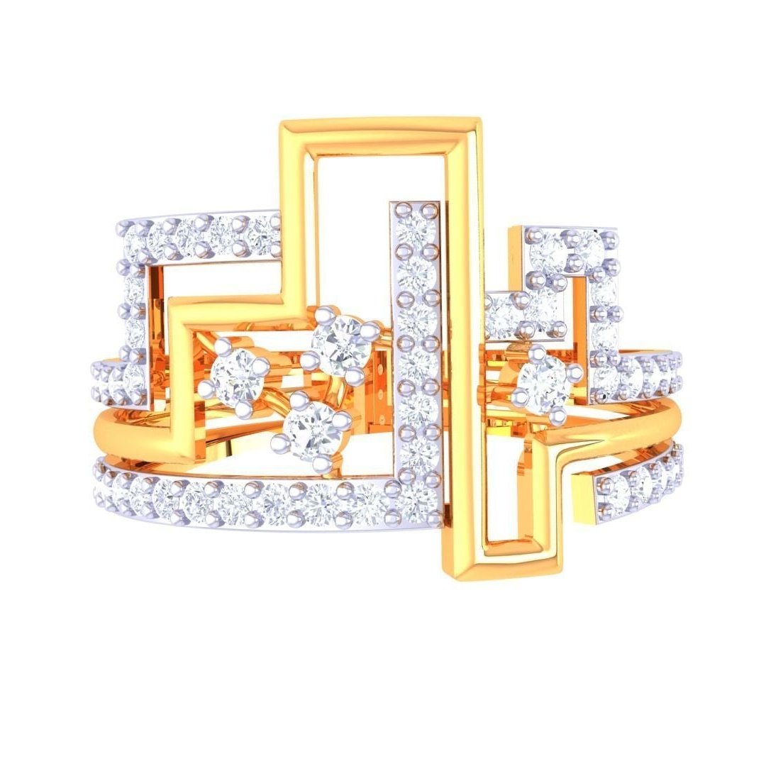 Hailey Diamond Ladies Ring