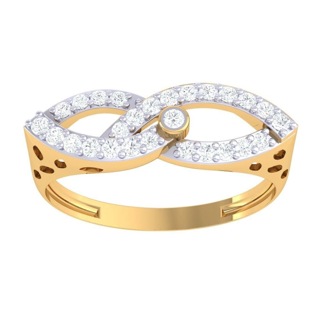 Trinity Diamond Ladies Ring