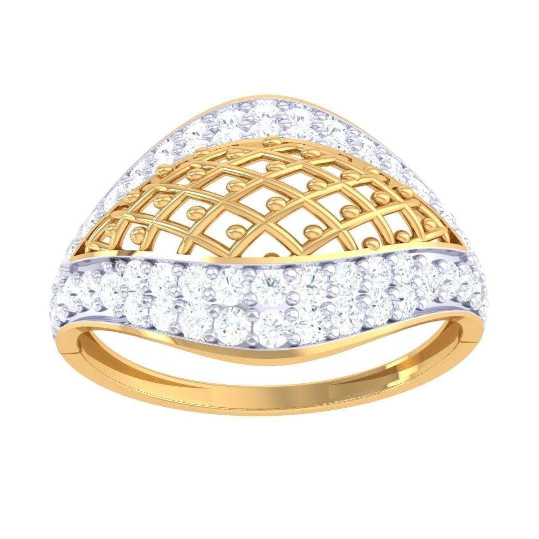 Evelyn Diamond Ladies Ring