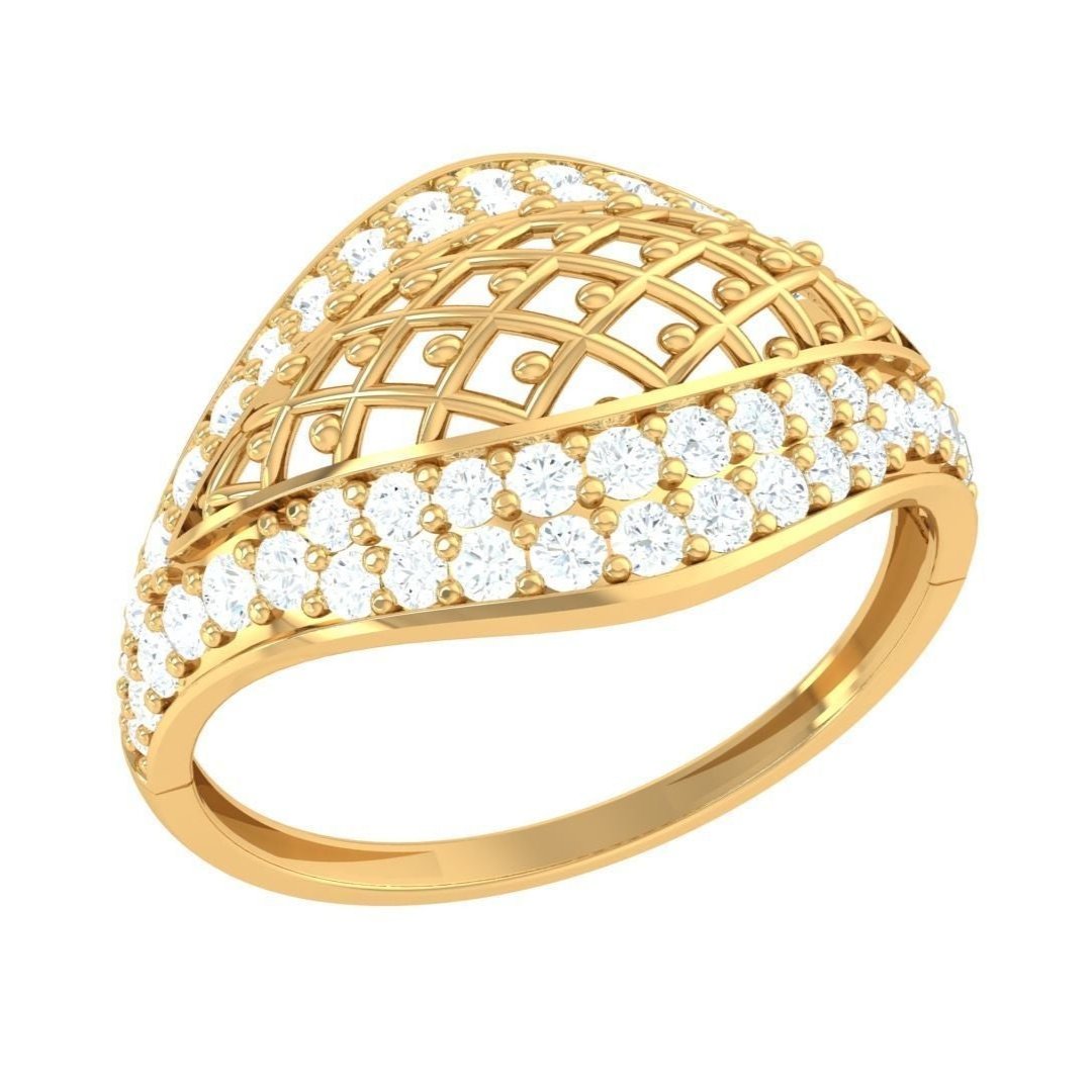 Evelyn Diamond Ladies Ring