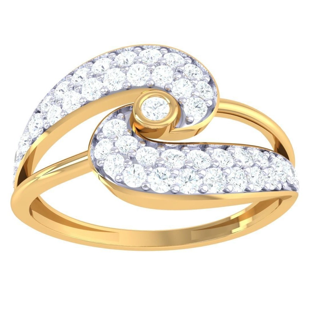 Omega Diamond Ladies Ring