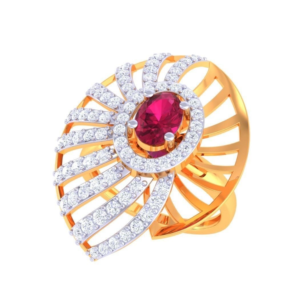 Camilla Diamond Ladies Ring