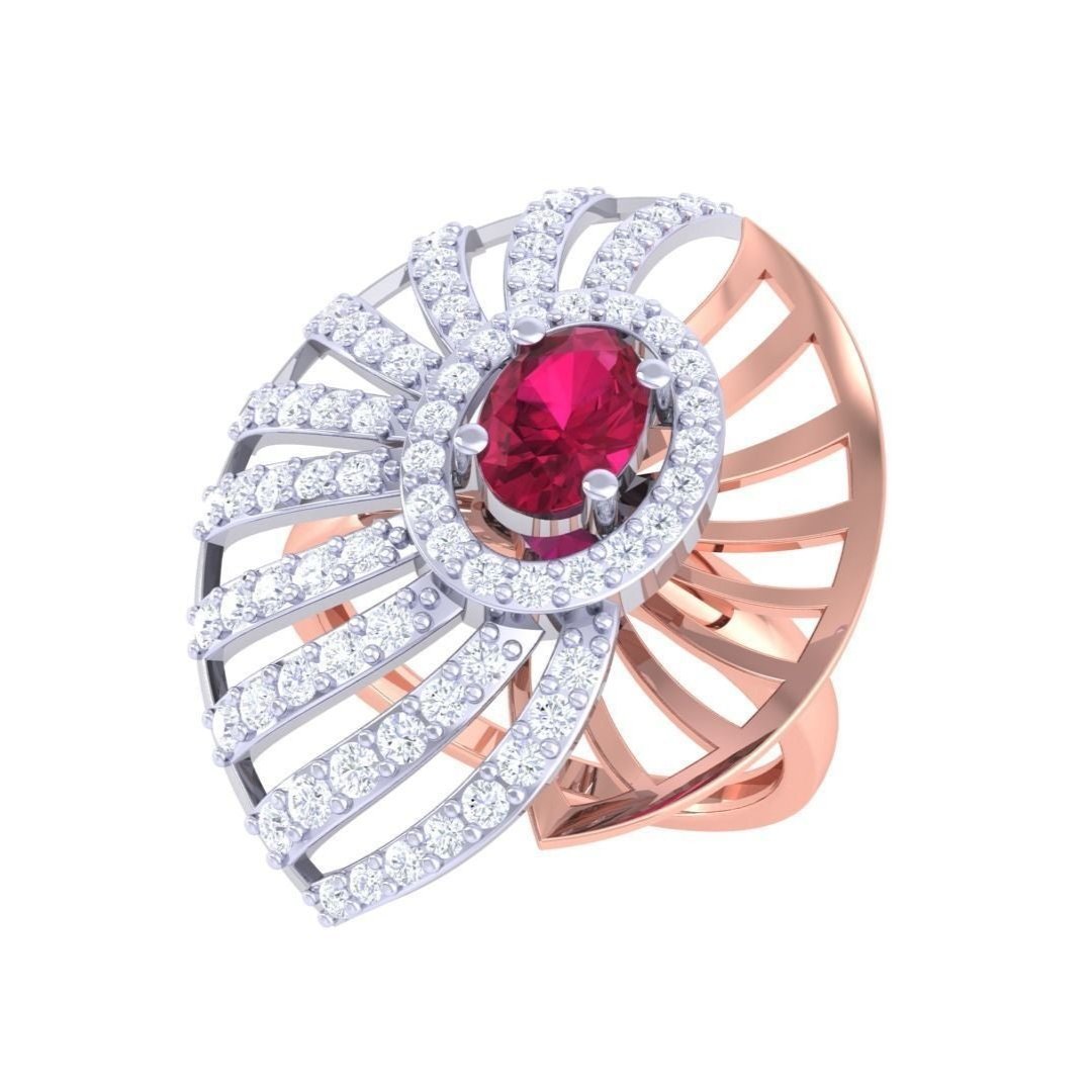 Camilla Diamond Ladies Ring