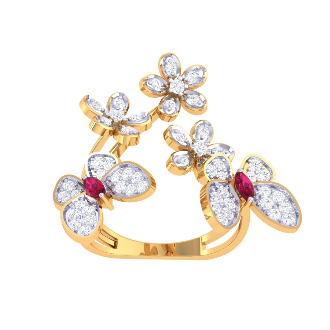 Ava Diamond Ladies Ring