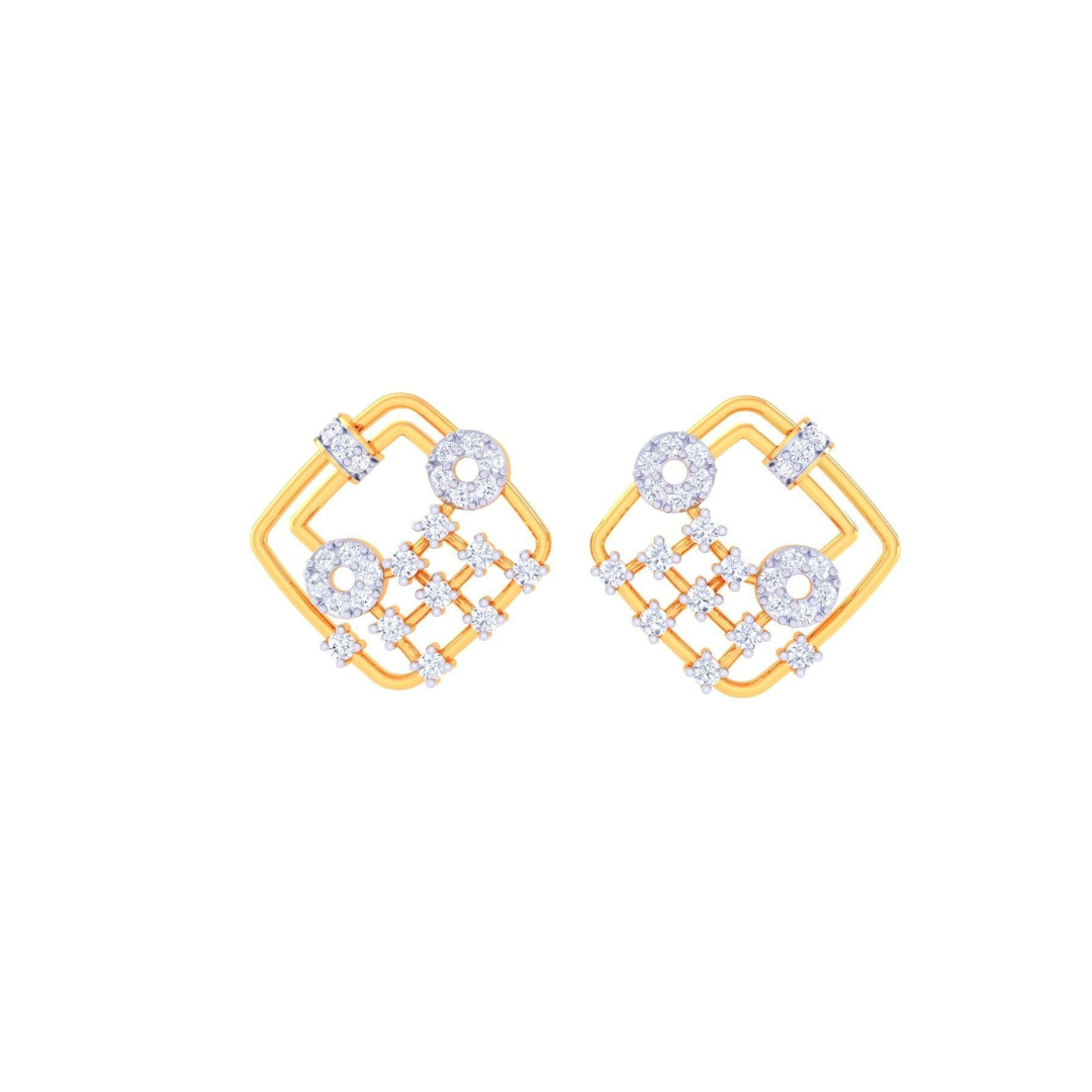 Maggie Diamond Earrings