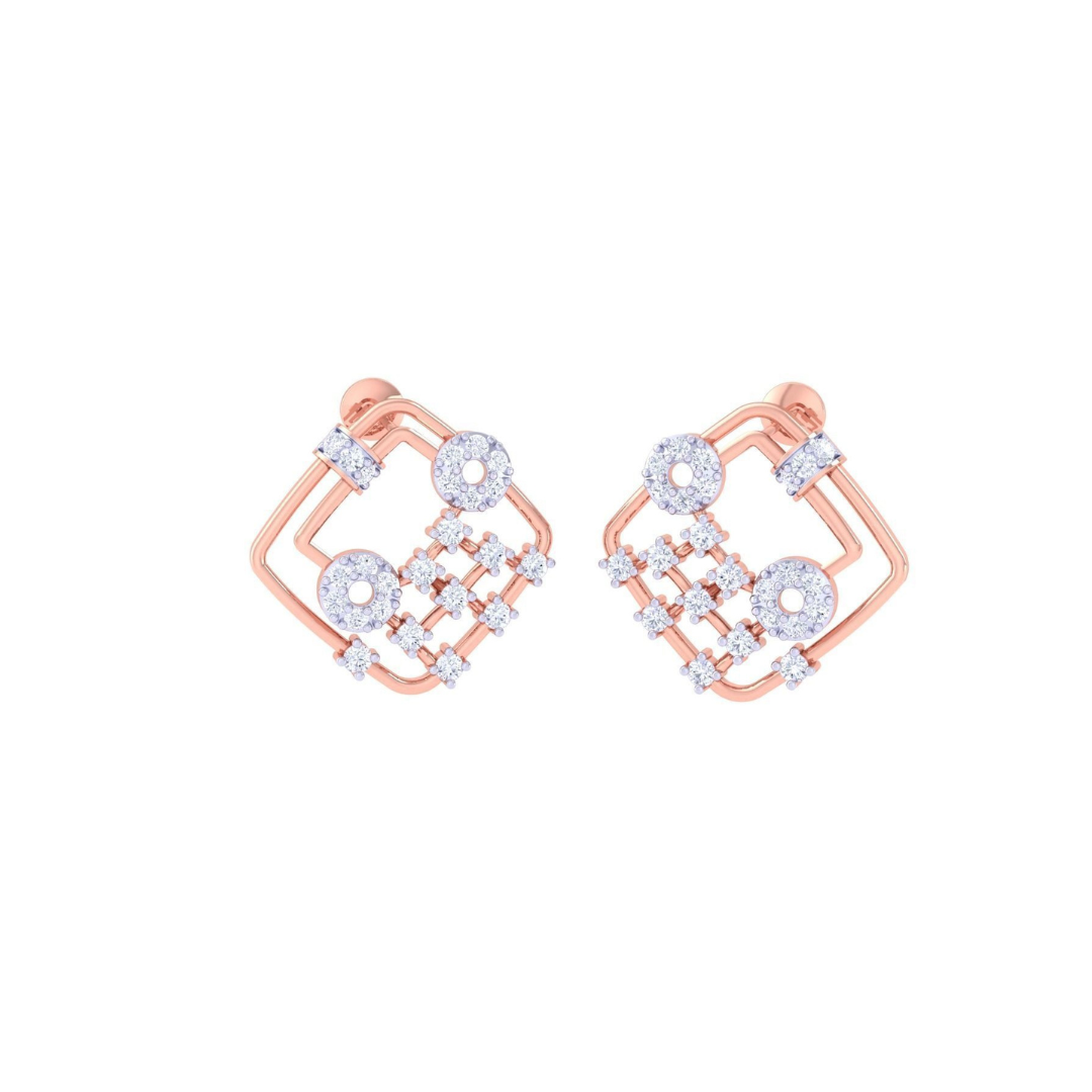 Maggie Diamond Earrings