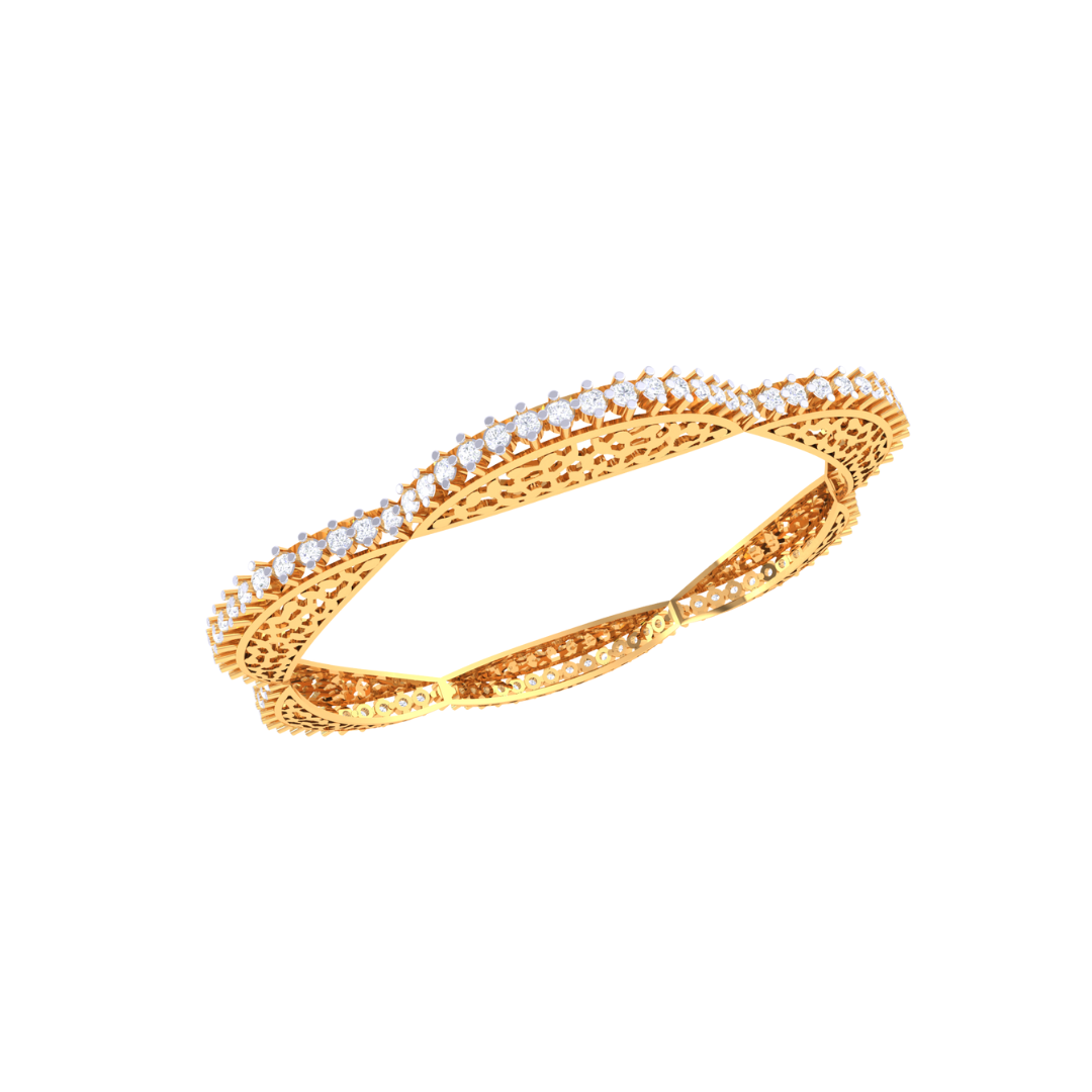 Aubree Diamond Bangle