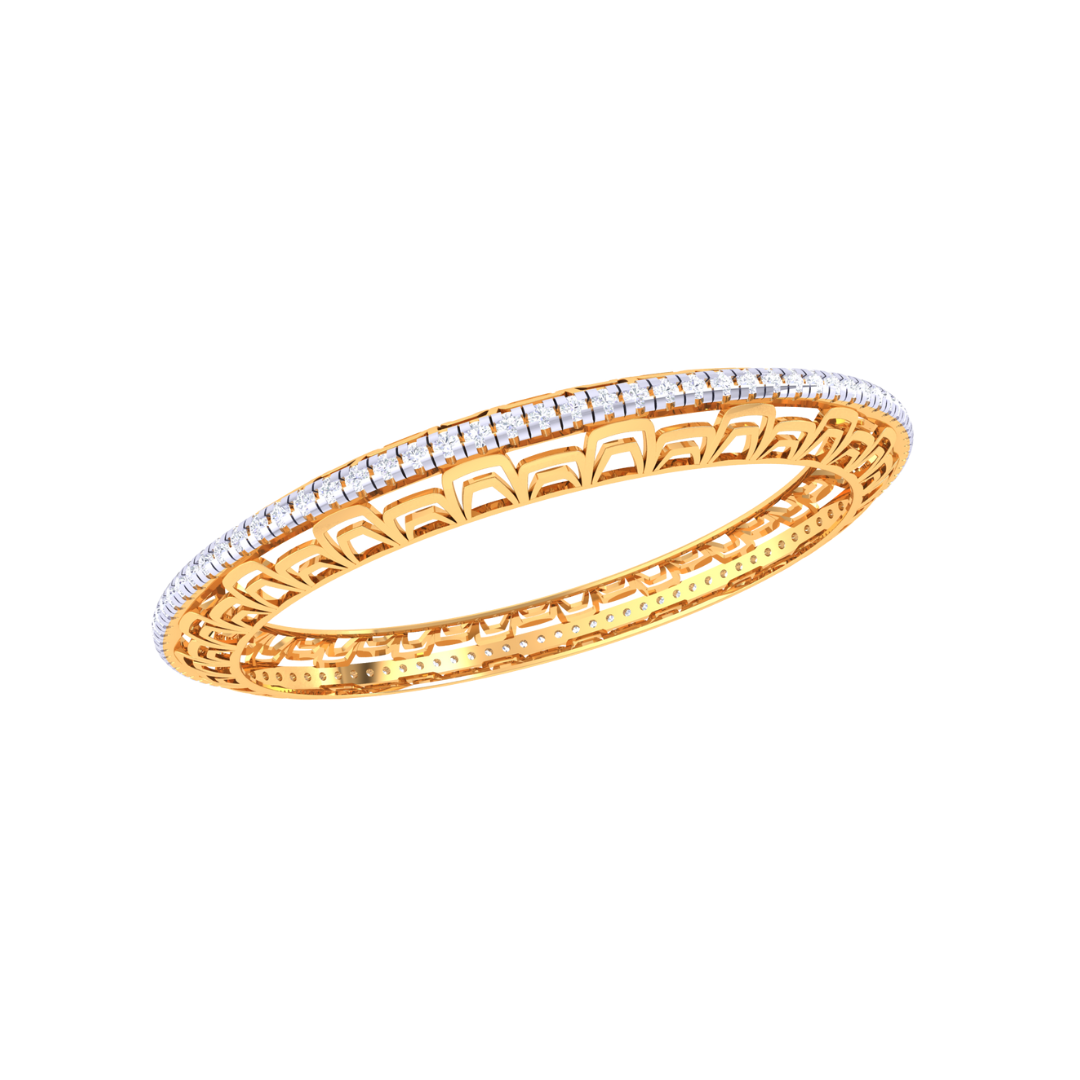 Melanie Diamond Bangle