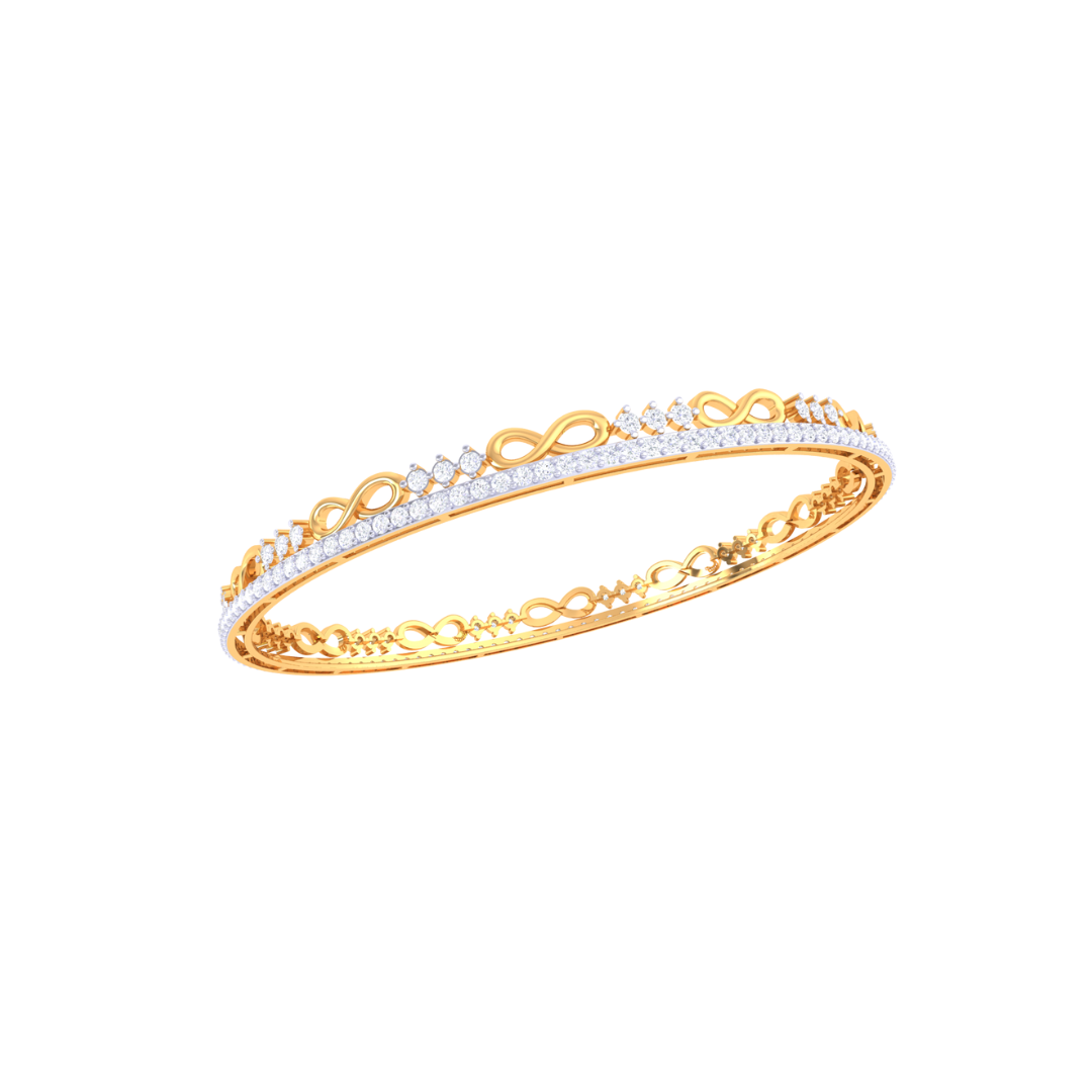 Reagan Diamond Bangle