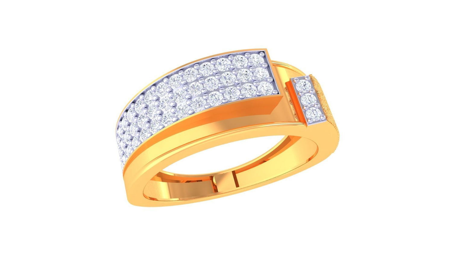 Felipe Diamond Mens Ring