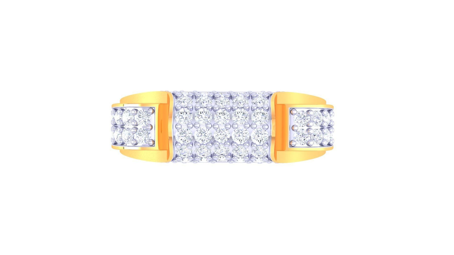 Bruno Diamond Mens Ring