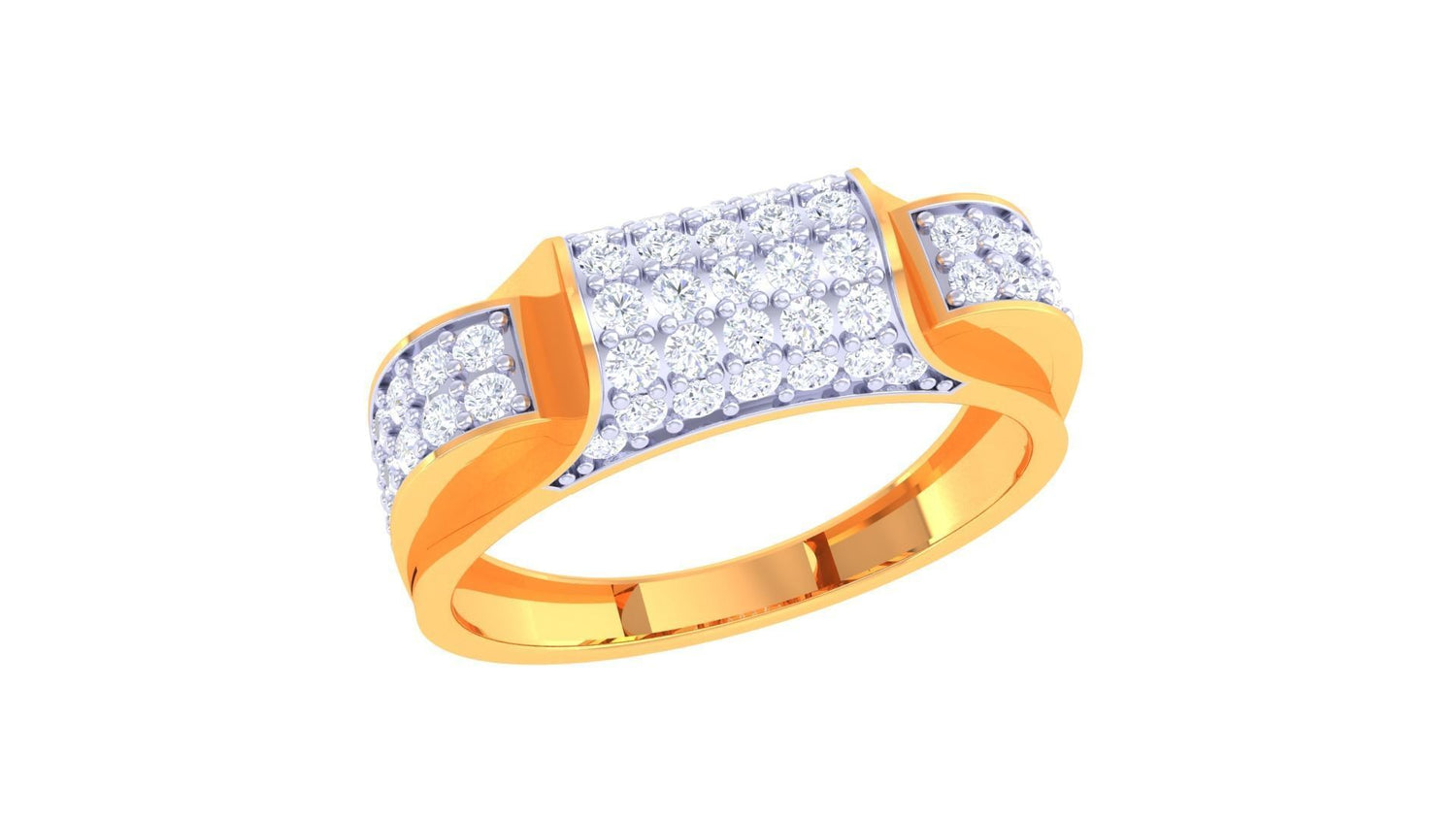 Bruno Diamond Mens Ring