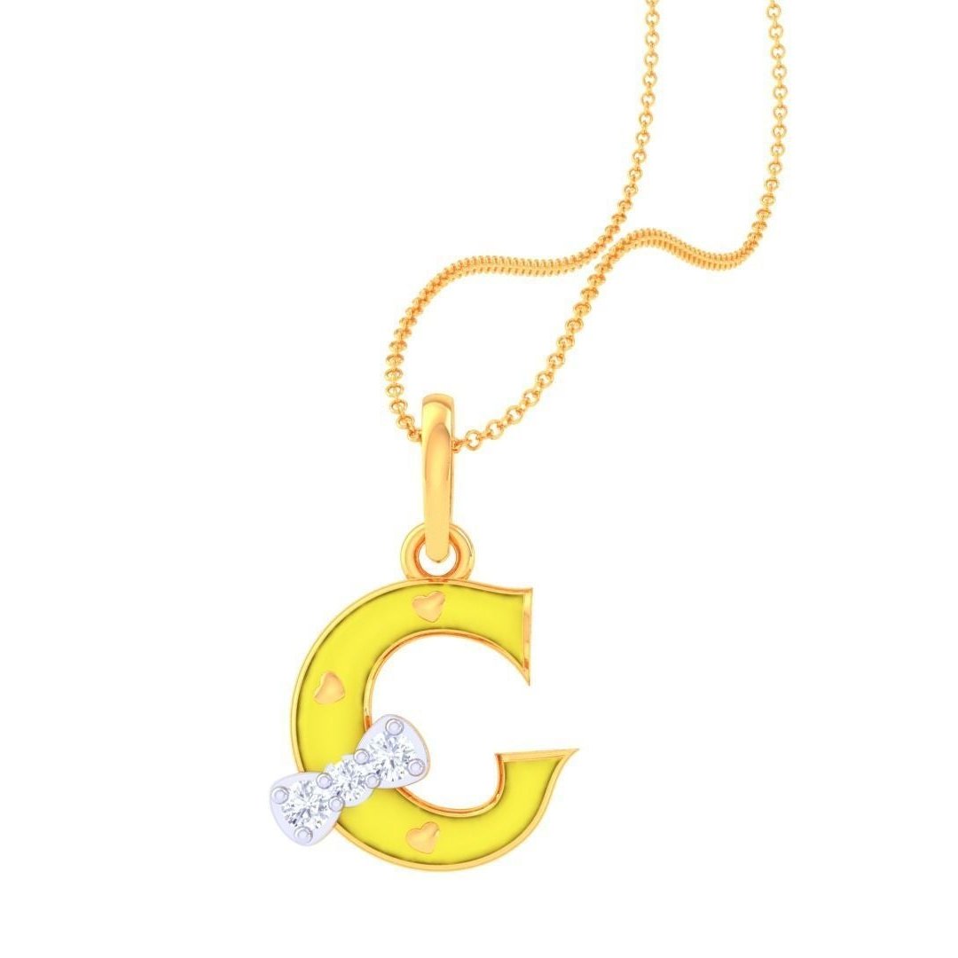 Paisley Diamond Kids Pendant