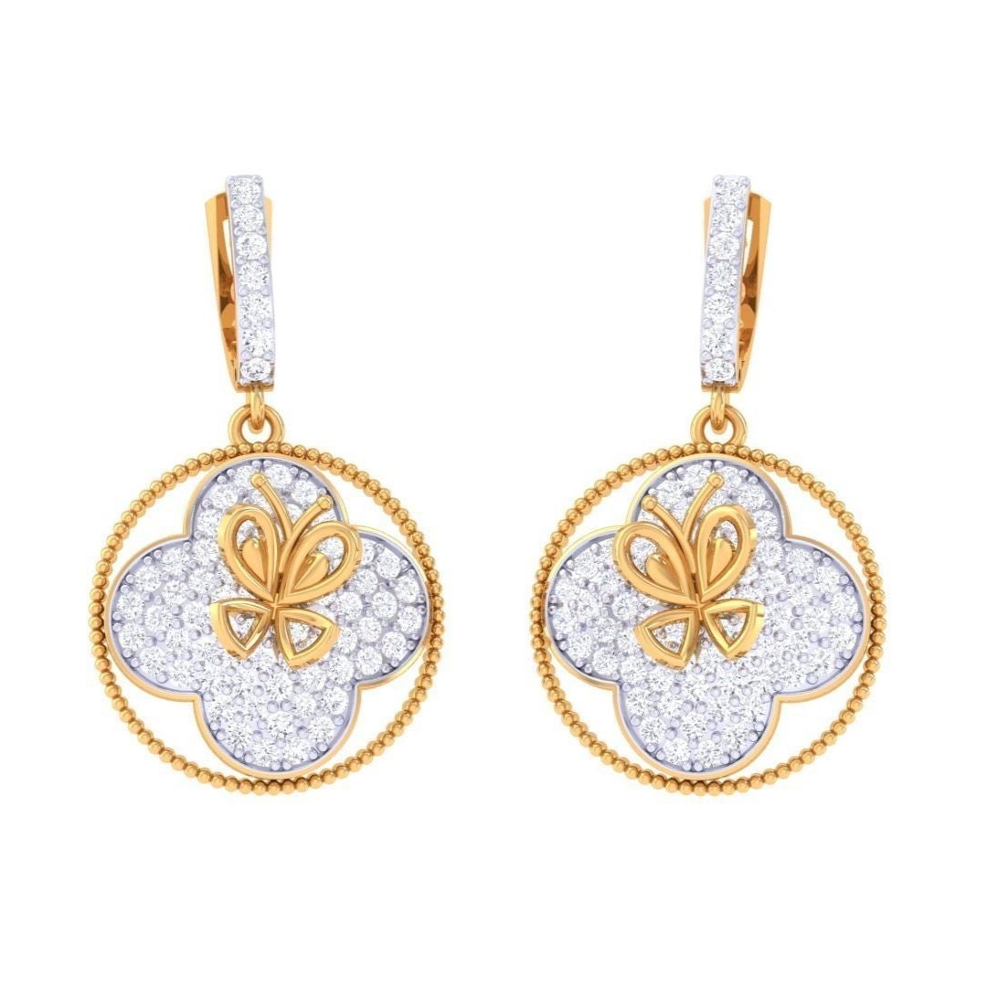 Leila Diamond Earrings