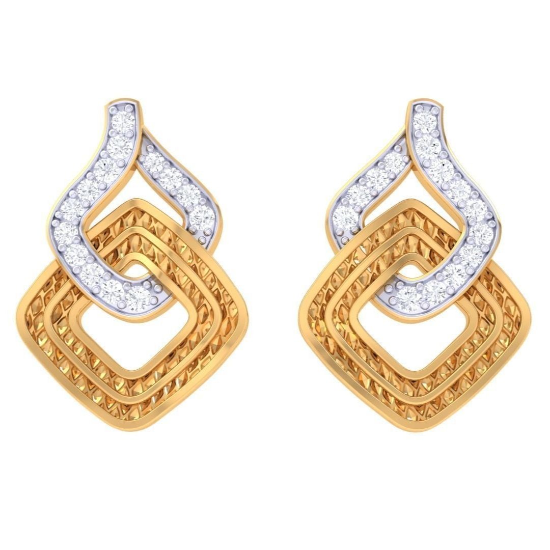 Elise Diamond Earrings