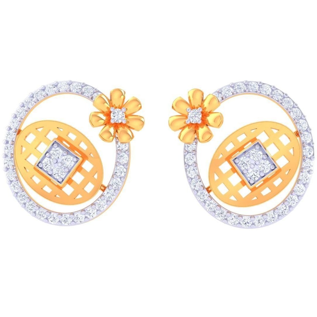 Aspen Diamond Earrings