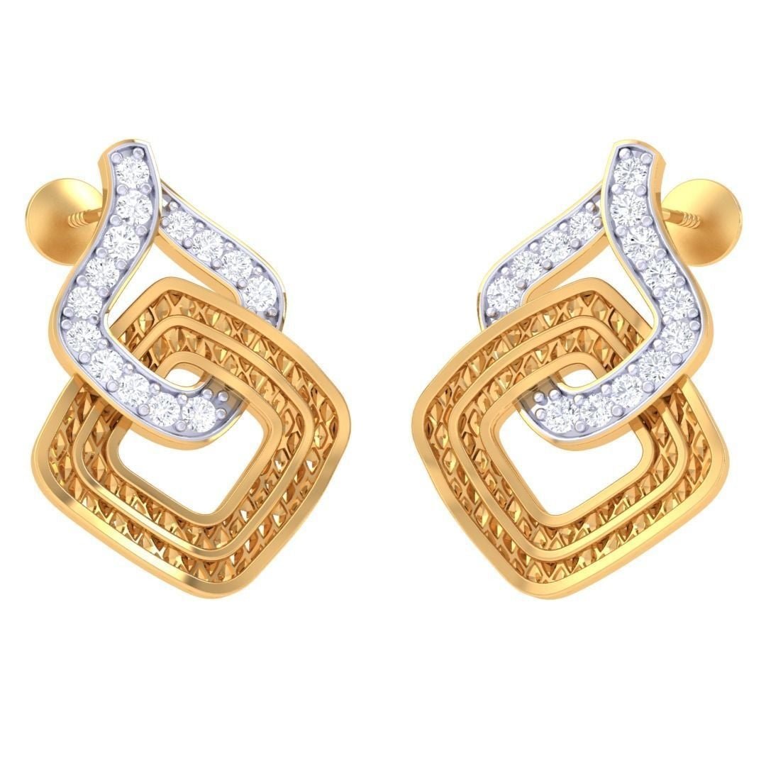 Elise Diamond Earrings