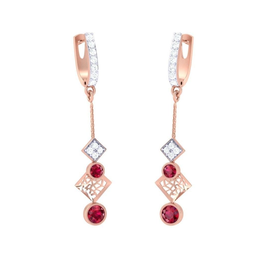 Lucia Diamond Earrings