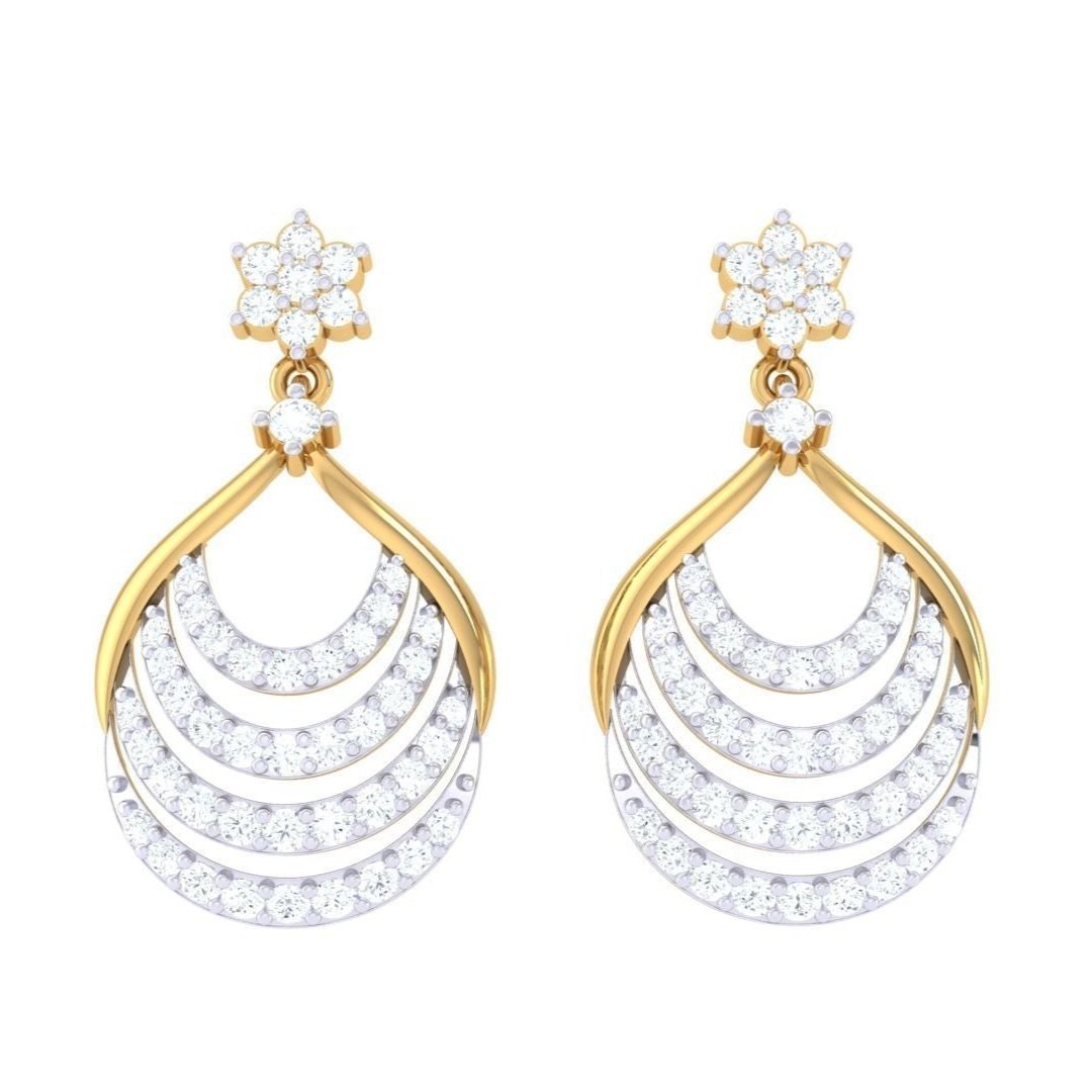 Elliana Diamond Earrings