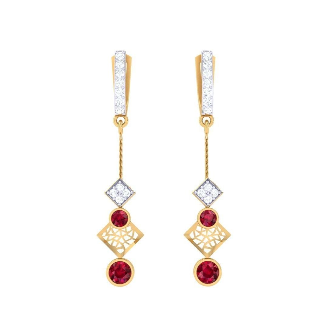 Lucia Diamond Earrings