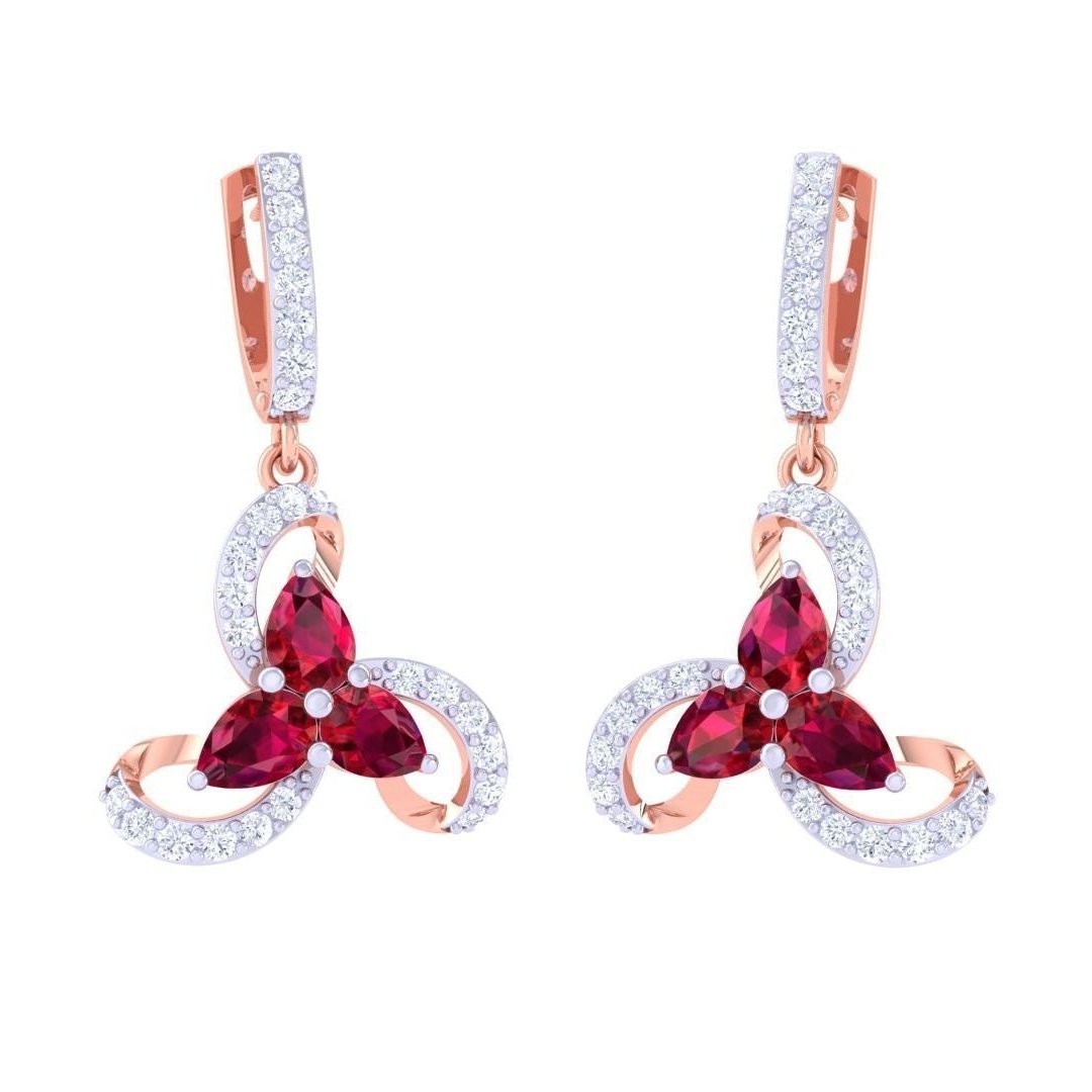 Summer Diamond Earrings