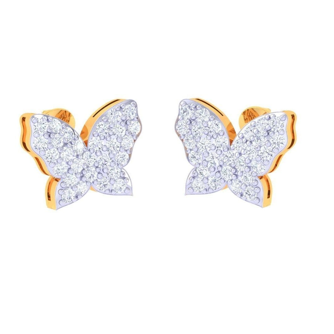 Emery Diamond Kids Earring