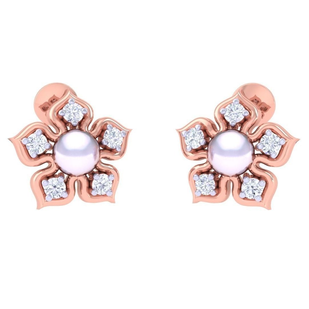 Skylar Diamond Kids Earring