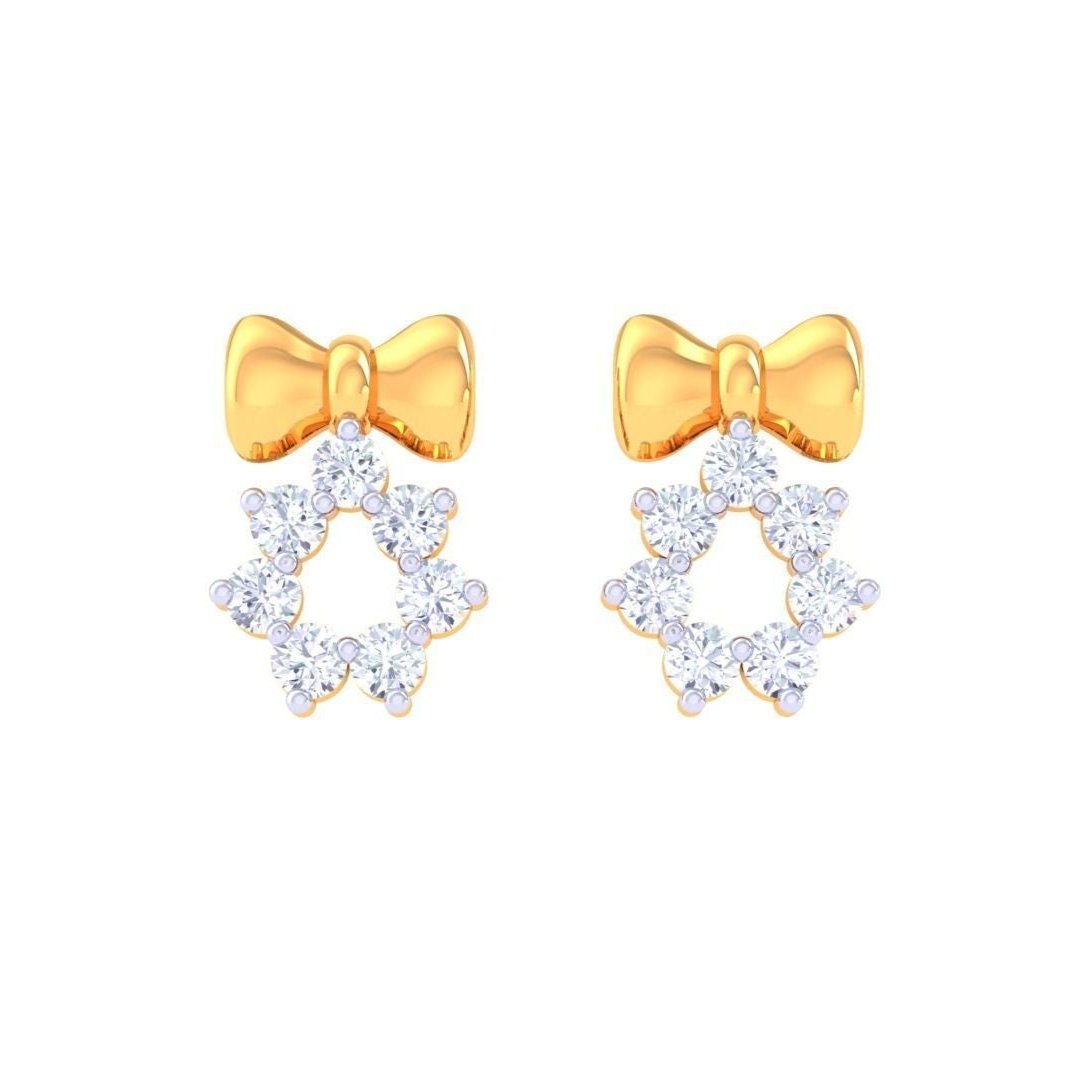 Adeline Diamond Kids Earring