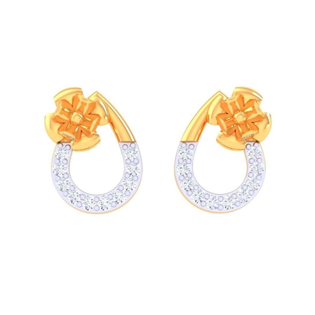 Cora Diamond Kids Earring